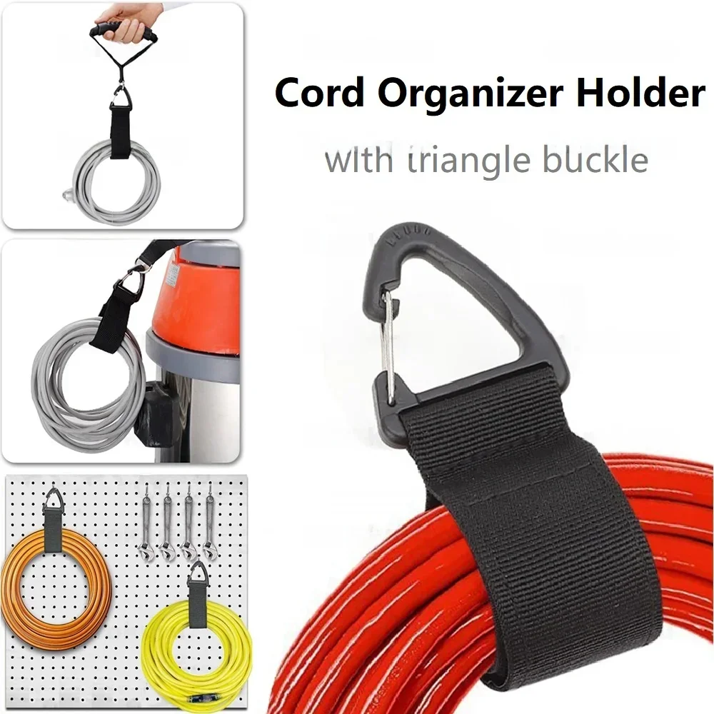 Cord Organizer Holder with Triangle Buckle Wire Manager
