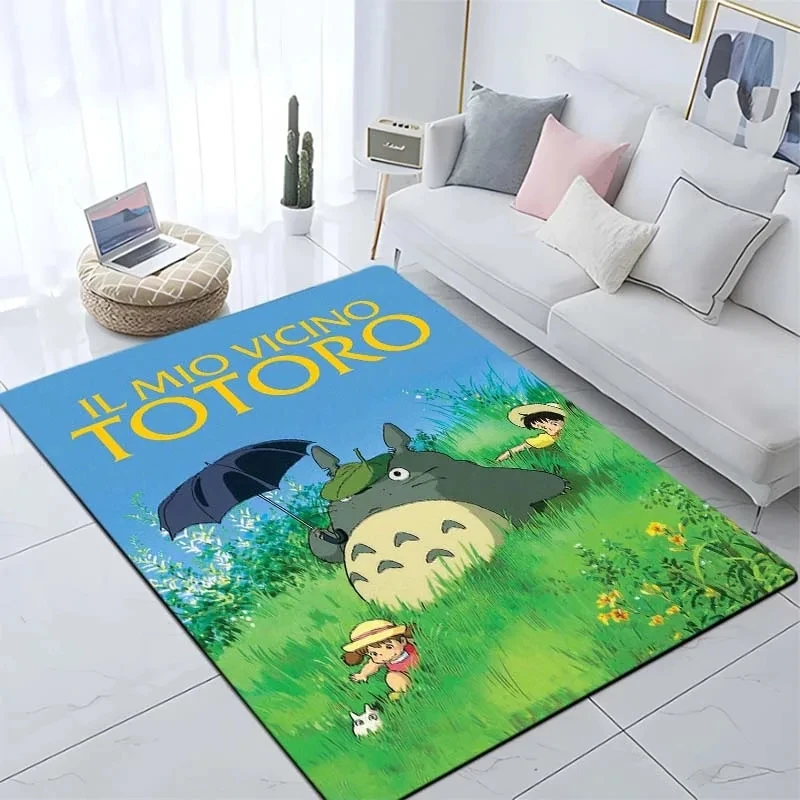 

Anime Character Carpet for Living Room Home Decorations Children's Room Non-slip Floor Mat Corridor Balcony Rugs Bedroom Doormat
