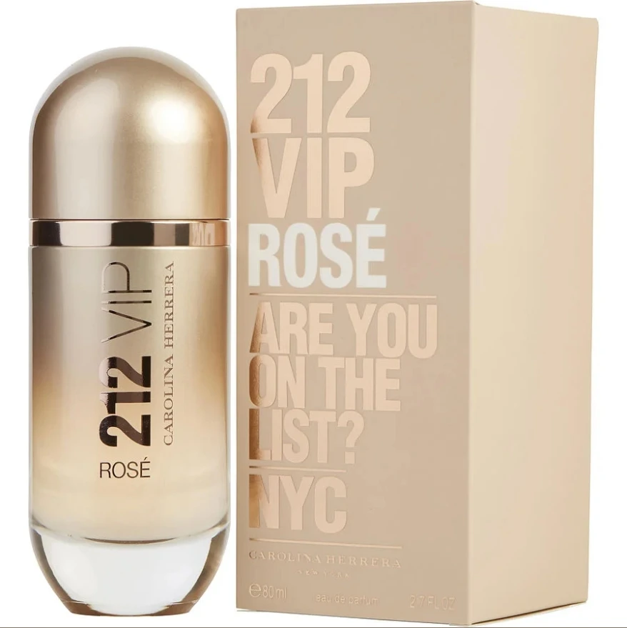 Carolina Herrera 212 Vip Rose For Women Eau De Parfum Spray 80ml_voghion.com