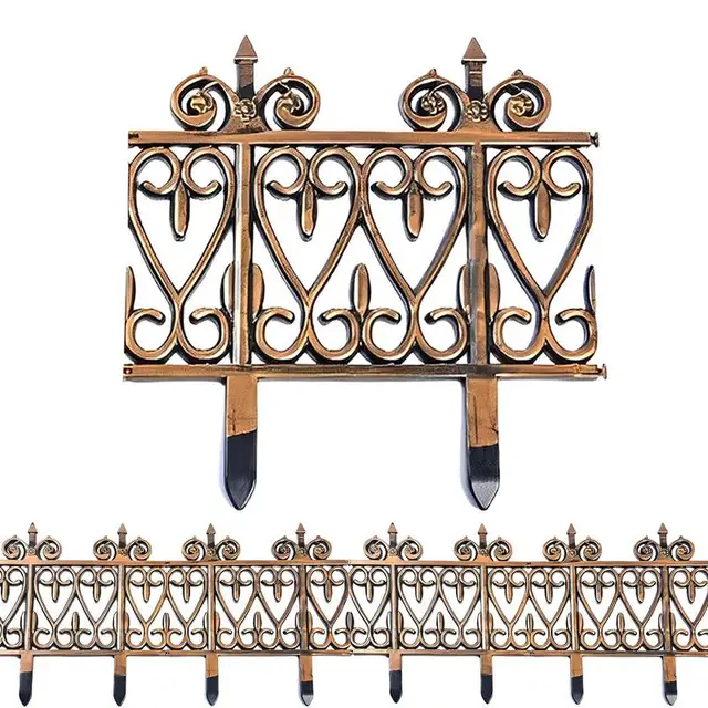 Kerti Szegély Táj Szegélyek Dekoráció Virágágyás Műanyag Pázsit Kerítés Nélkül