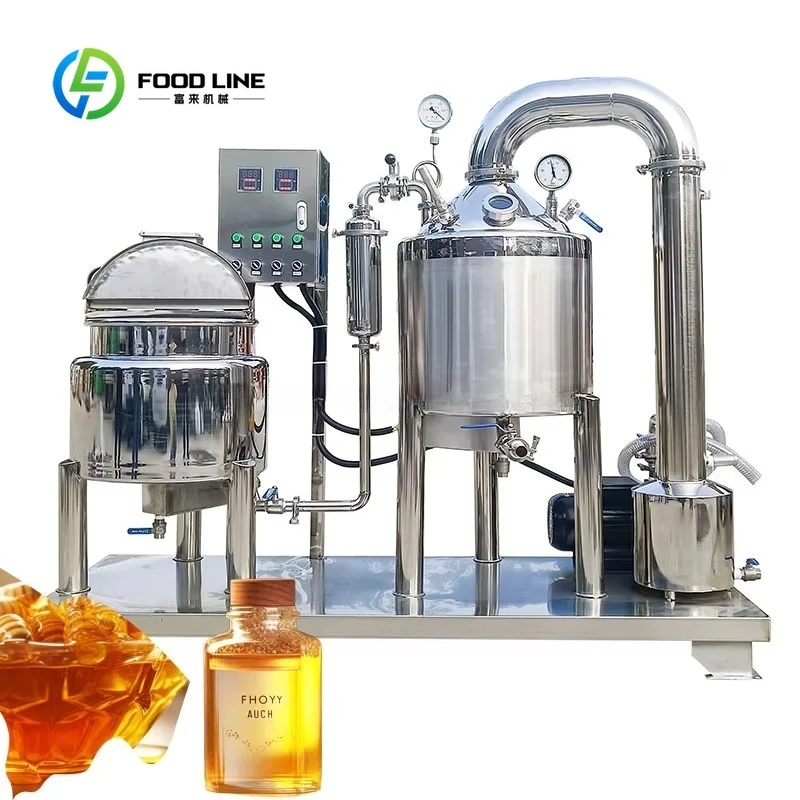 Attrezzatura Personalizzata per Filtrazione e Concentrazione Sottovuoto di Alimenti Liquidi e Pastosi con Riscaldamento Elettrico - Image 2