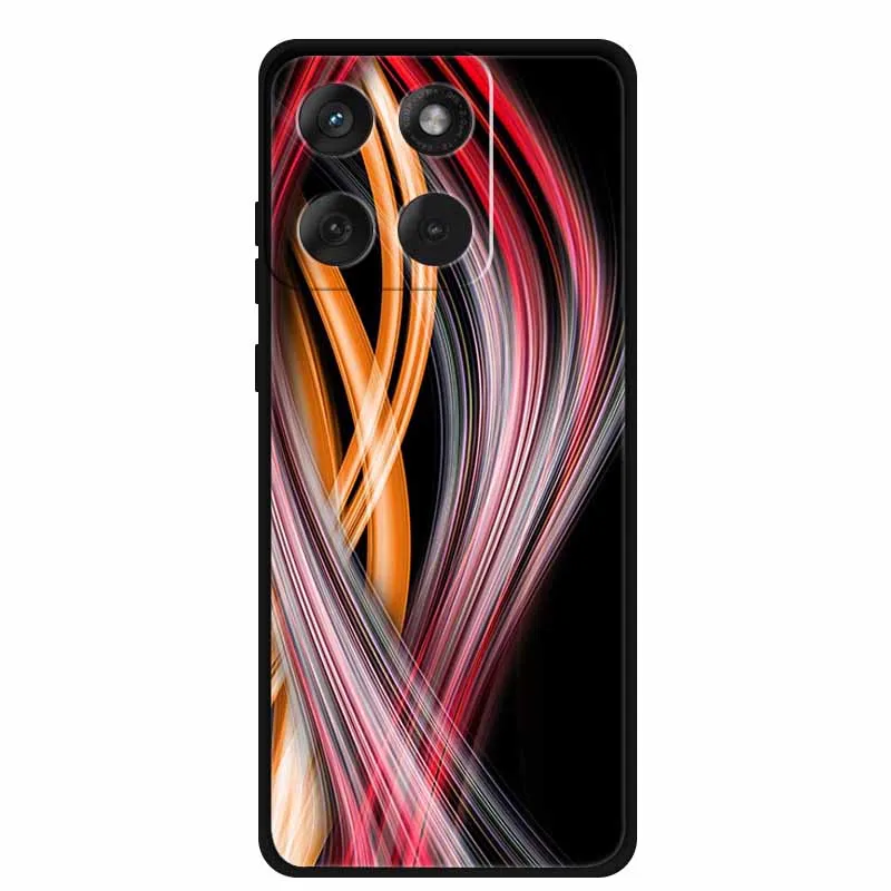 Fashionable Black Silicone TPU Soft Phone Case – Sleek Protective Back Cover s