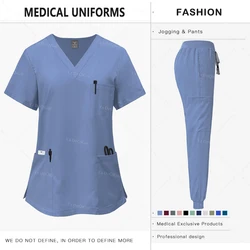 Women's Pink Medical Scrubs Set - Stylish Clinical Workwear for Healthcare Professionals (42109 - Light Blue)