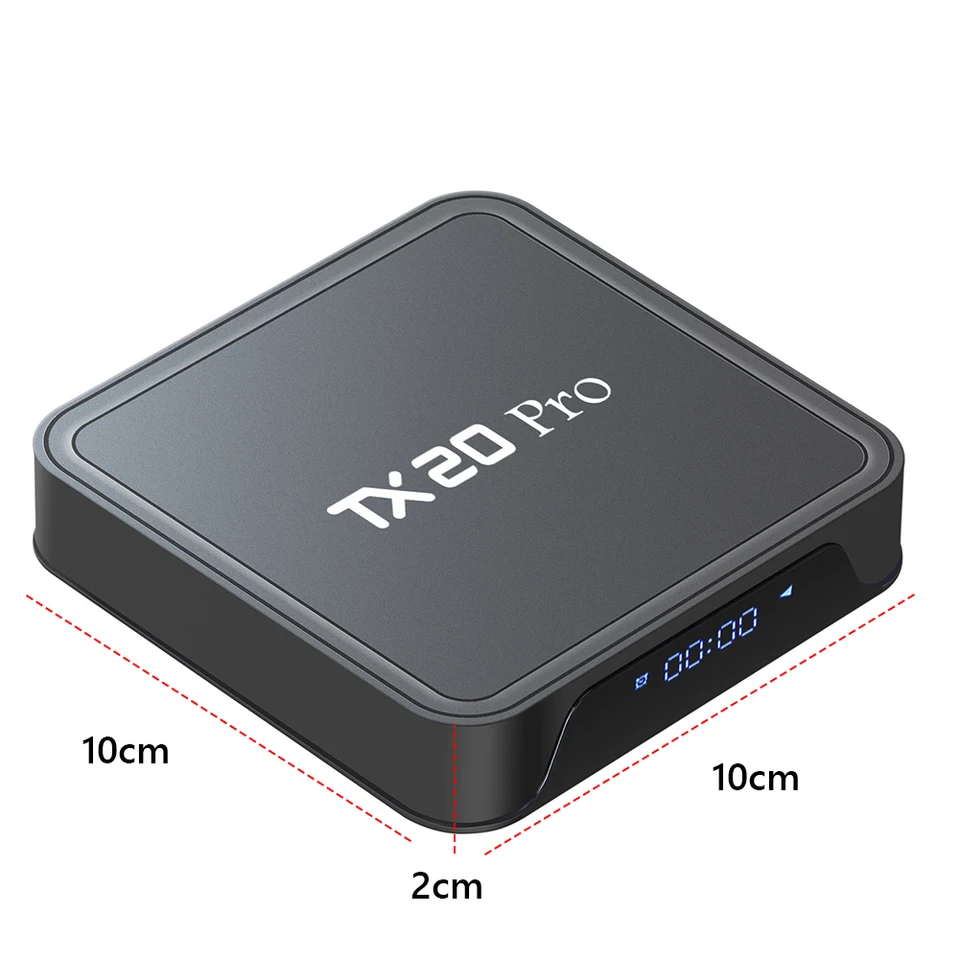 Android 15.0 Smart TV Box Dual WIFI BT5.2 4K HD Media Player 1GB