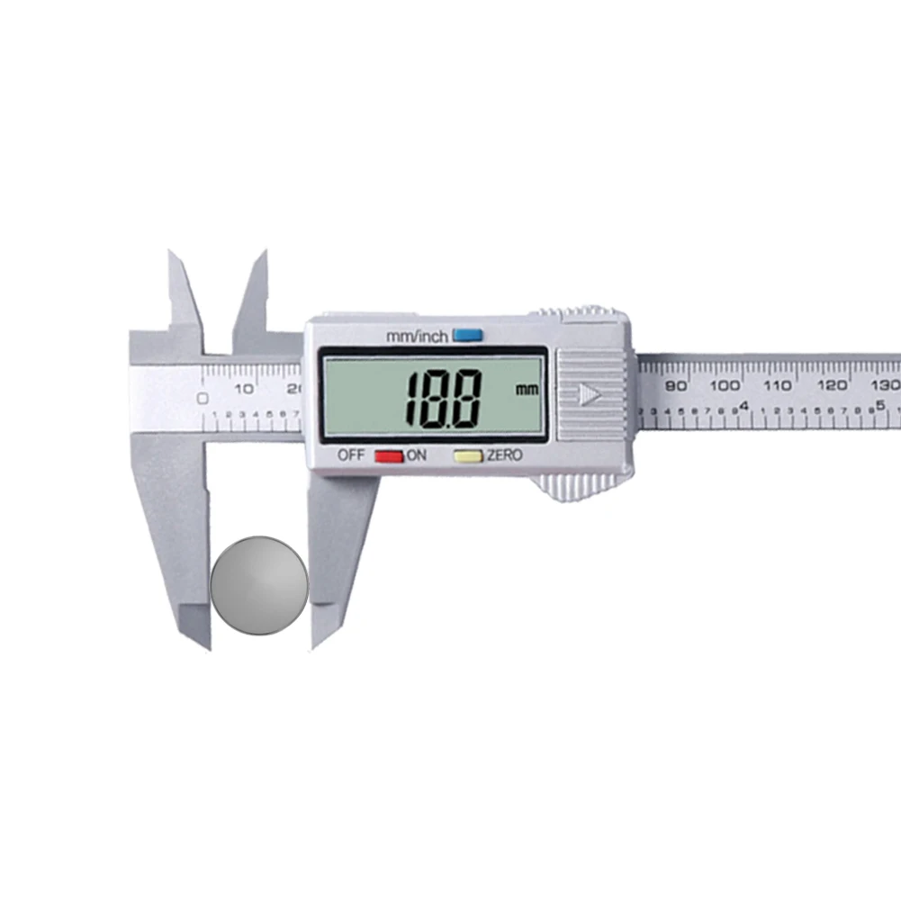 Multi-functional 0-150mm Classic Texture LCD Digital Depth Practical Ruler Electronic Vernier Calipers Gauge Micrometer