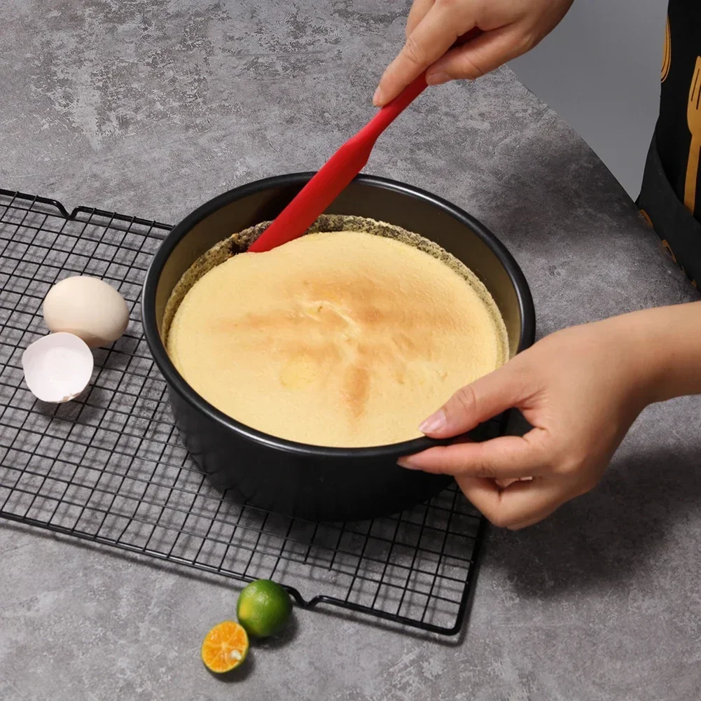 3-in-1 Silicone Cake Scraper, Brush and Mixer for Baking-Nonstick, Heat Resistant, Easy to Clean silicone spatula,silicone scraper,cake scraper