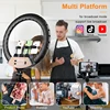 22inch Photo Rings Light With 2M Tripd 3200-6500K Color Temperature Brightness Lamp for Studio Shooting /Streaming Live 6
