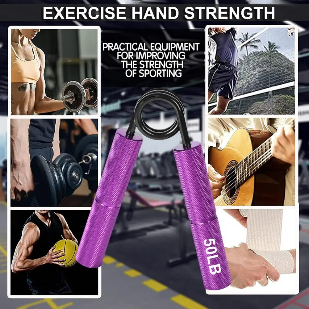 Grip Strength Trainer Non-slip 200LB Resistance Muscle Recovery Heavy-Duty Hand Gripper Finger Forearm Trainer for Men