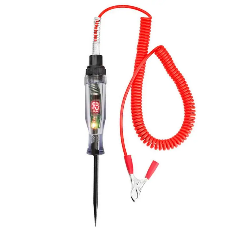 

Automotive Test 3 To 70V DC Circuit Tester Auto Voltage Detector Pen With Digital Display Portable Voltage Tester With Sharp