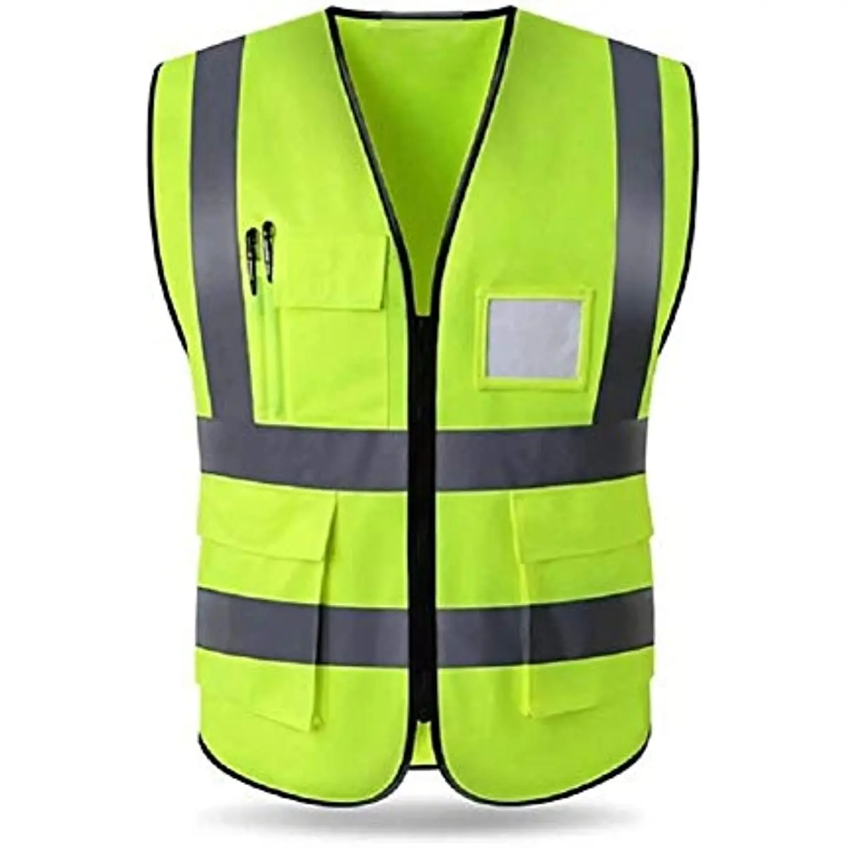 Reflective Safety Vest High Visibility XXXL Working Vest Motorcycle Jacket Fluorescent Signal For Men Woman Reflective Safety Vest Reflective Safety Jacket