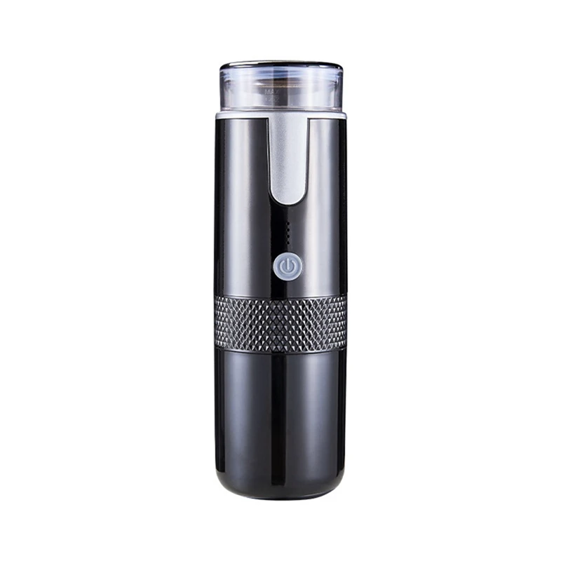 Electronic Coffee Maker Rechargeable Espresso Machine Portable Car Coffee Make Ground & Espresso Travel Camping