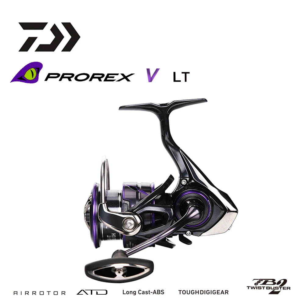 

DAIWA Original PROREX V LT Spinning Fishing Reel ATD Air Aluminum Spool Handle Air Rotor Saltwater Fishing Tackle