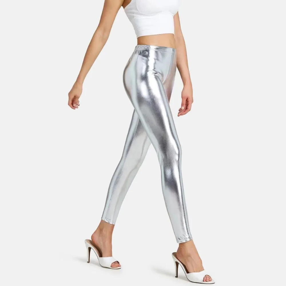 Invisible Open Crotch Outdoor Sex Yoga Pants High Waist Slim Fit Pencil Pants Sports Fitness Leggings Cropped Bar Casual Pants