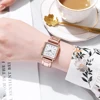 Watchs Ladies Noctilucent Digital Watch  Women Square Female Clock Top Brand Luxury Golden Quartz  WristWatc 5