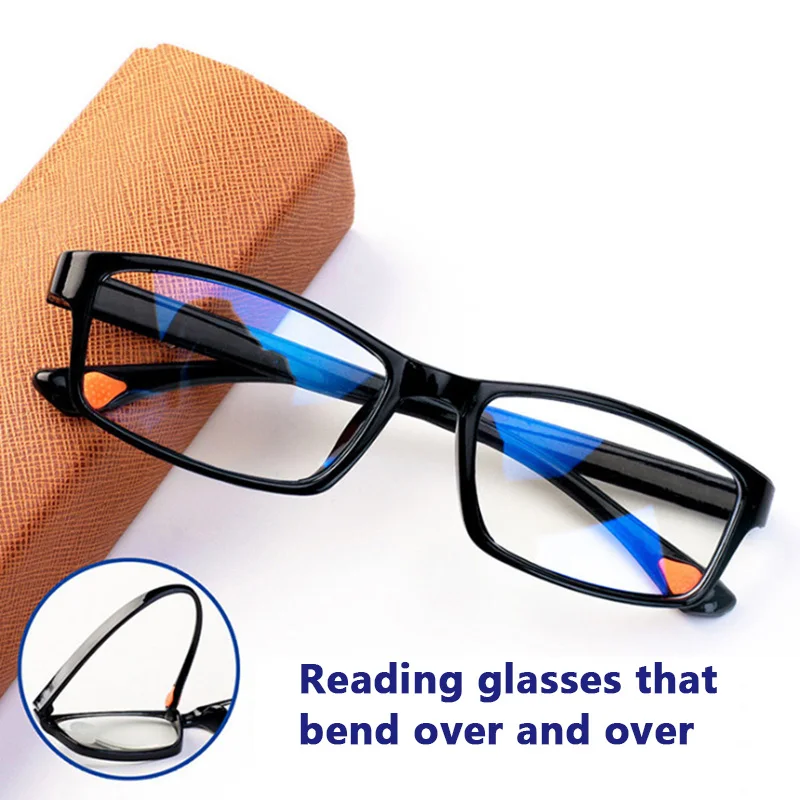 

New TR90 Ultra-Light Reading Glasses Woman Men Clear HD Lens Presbyopia Eyeglasses Diopter 0 +1.0 1.5 2.0 2.5 3.0 3.5 4.0