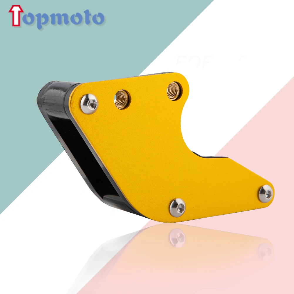 Enhanced Motorcycle CNC Chain Guard Guide for Dirt Bikes and Scooters