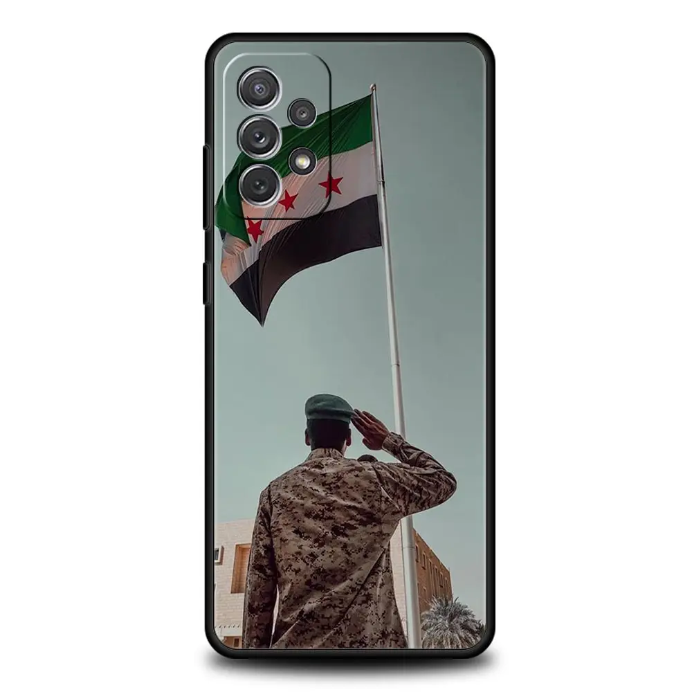Syria Flag Design Phone Case Cover