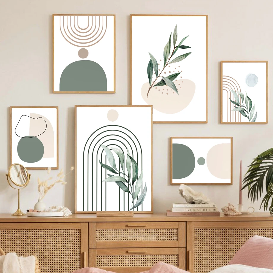 

Abstract Minimalist Aesthetics Geometric Boho Wall Art Prints Nordic Posters Bedroom Living Room Decor Pictures Canvas Painting