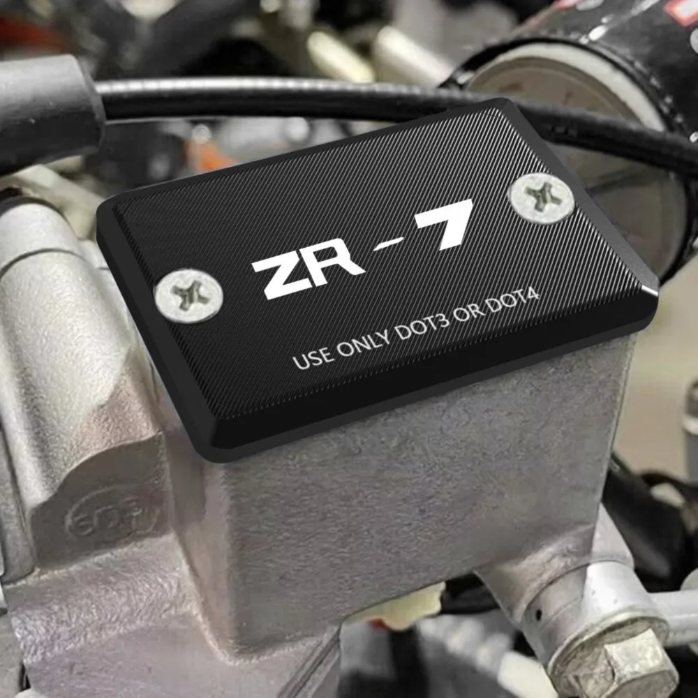 

FOR KAWASAKI ZR-7 ZR-7S Z750S 2000 2001 2002 2003 2004 2005 2006 Front Brake Fluid Cylinder Master Reservoir Cover Cap