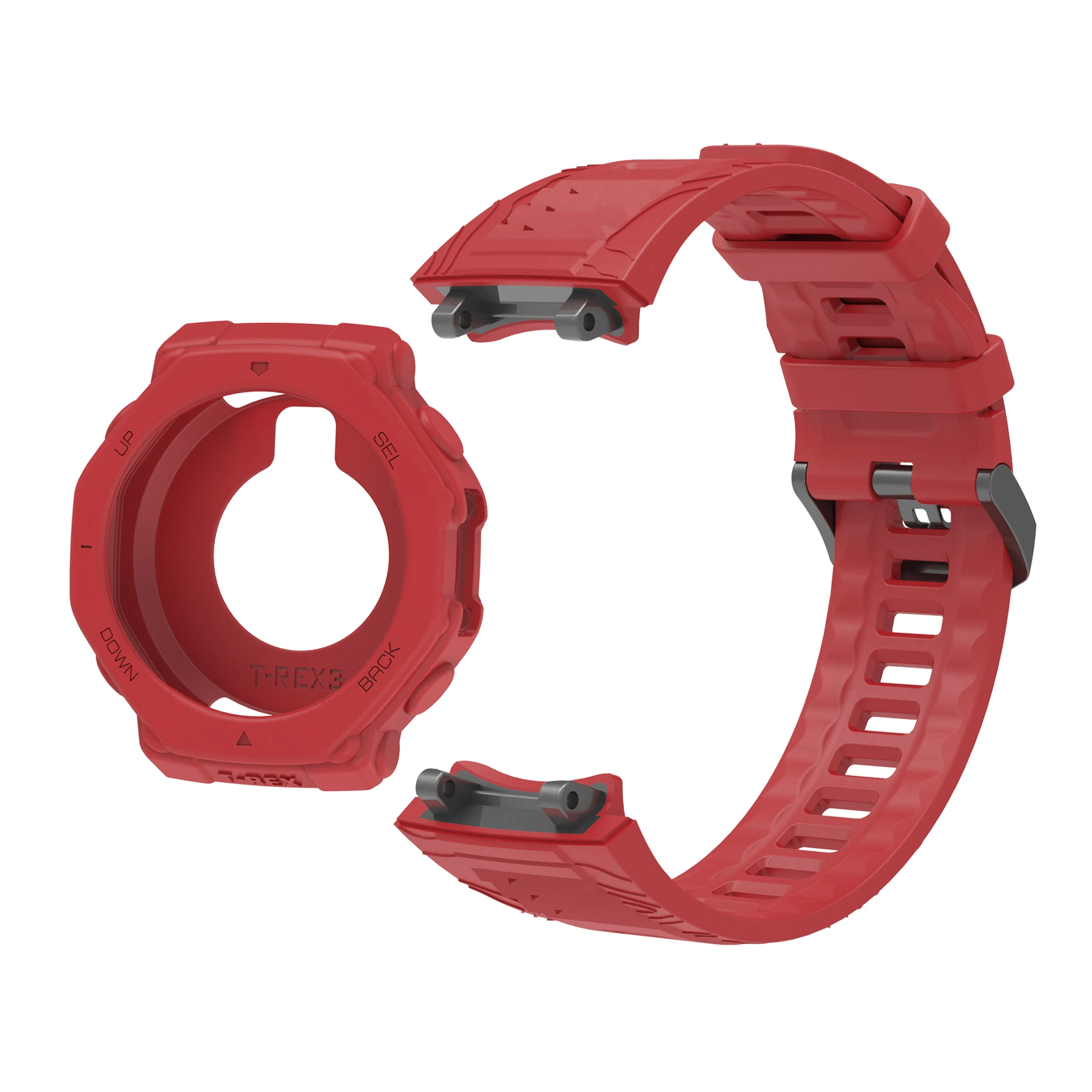 سيليكون حزام الساعات ل Amazfit T-Rex 3 ساعة ذكية ا...