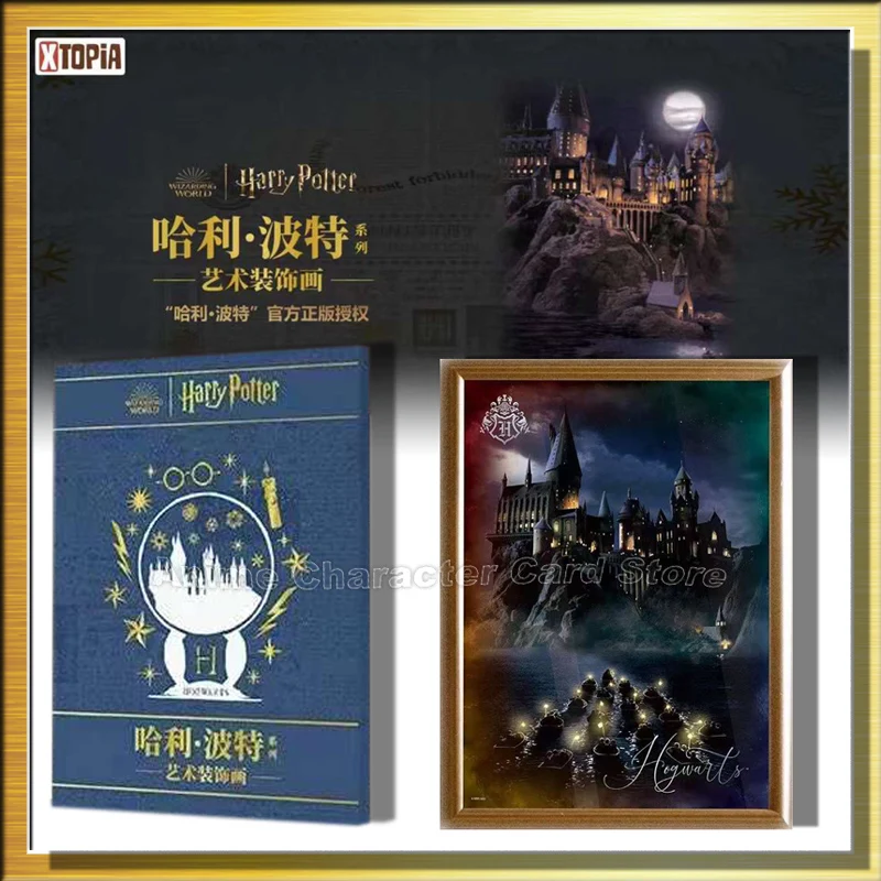 

Classic Movie Harry Potter Cards Decorative Painting Voldemort Hogwarts School of Magic Home Decoration Art Toy For Kids Gifts