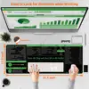 Large Excel Shortcut Mouse Pad Extended Mouse Pad with Stitched Edges Non-Slip Base Keyboard Mats for Desk, 31.5x11.8 4