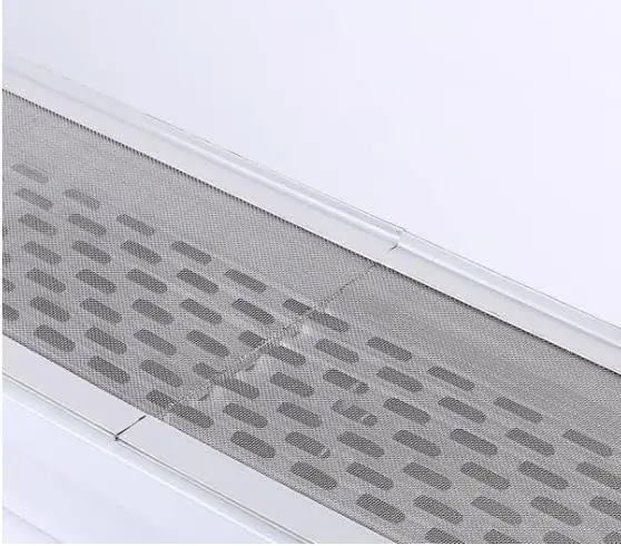 6&rdquo;Leaf Protection 100 Feet Stainless Steel Mesh White Aluminum Gutter Covers Contractor Grade Easy To Install
