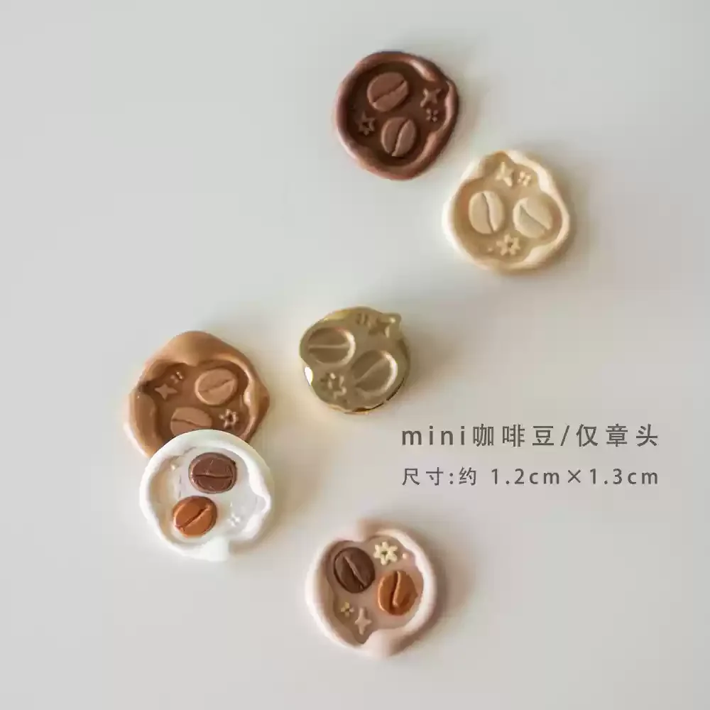 New Mini Pumpkin Wax Seal Stamp Embossed Sealing Wax Stamp Brass Head Diy Fire Paint Seal For Scrapbooking Envelope Invitation