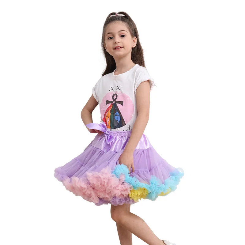 Jupe En Tulle Pour Filles De 2 À 15 Ans, Vêtements Tutu Pour Bébés Filles,  Jupes Princesse - Jupes - AliExpress