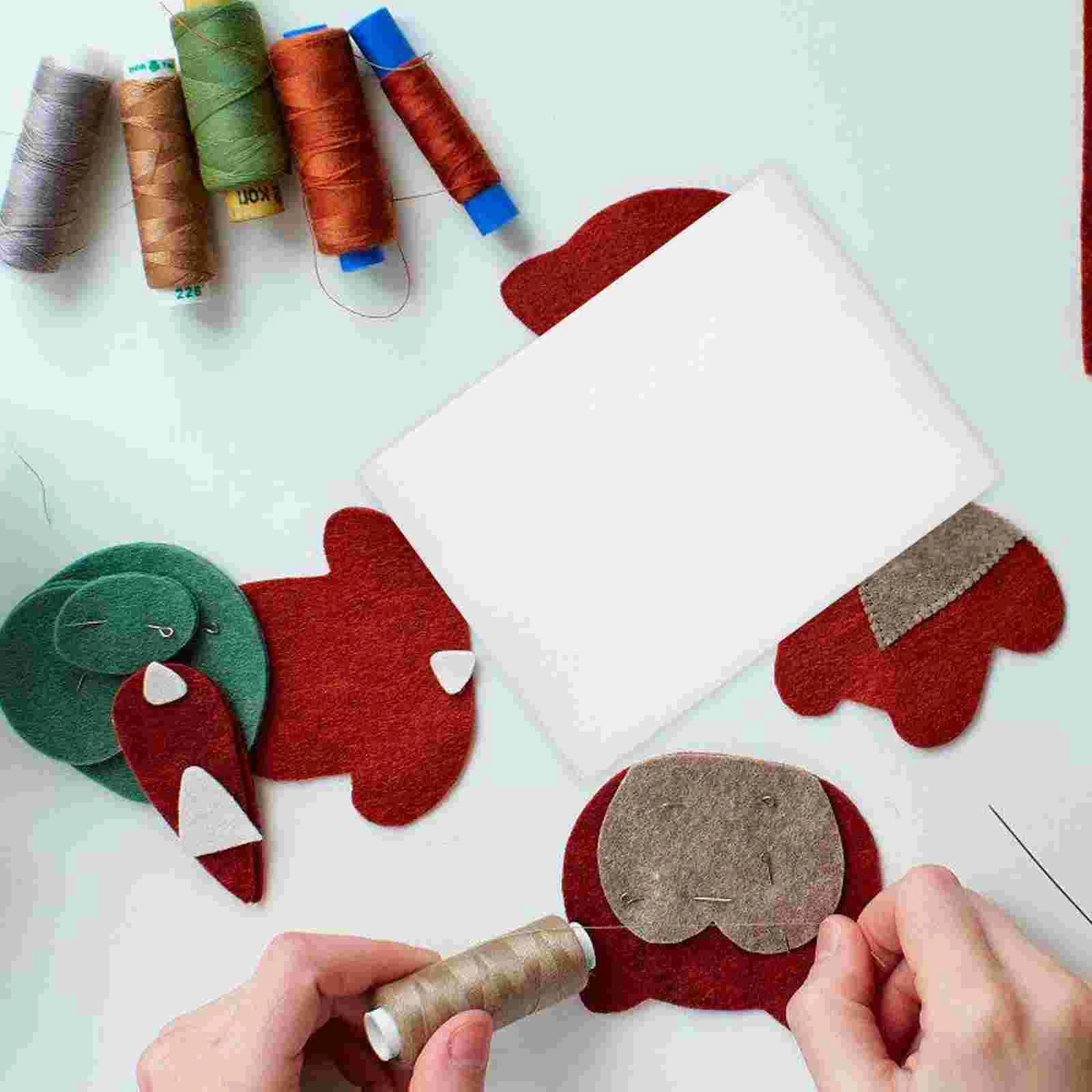 6 Pcs Wool Felting Needle Foam Mats Felt Work Pad Crafts Work Mats Felt Diy Package Square Thickened Mat Lightweight Reusable