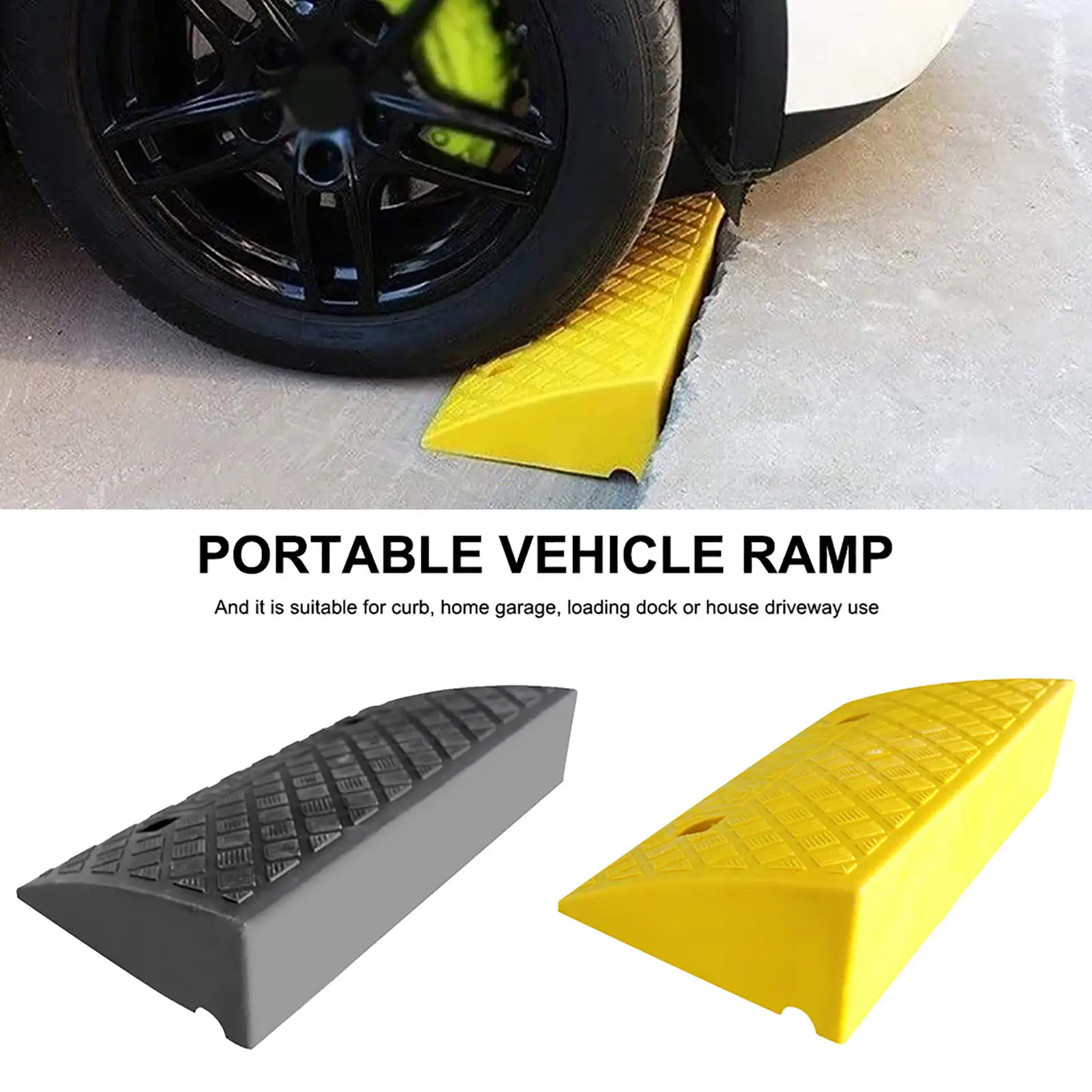 CurbRampsRubberThresholdDoorStepRamp5CM7CMHighPortableKerb