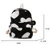 Heart Plush Cartoon Backpack Girl Plush Backpacks Cute Fur Backpacks Children School Bags Kids Gift Book Bag Mochilas Para Mujer 6