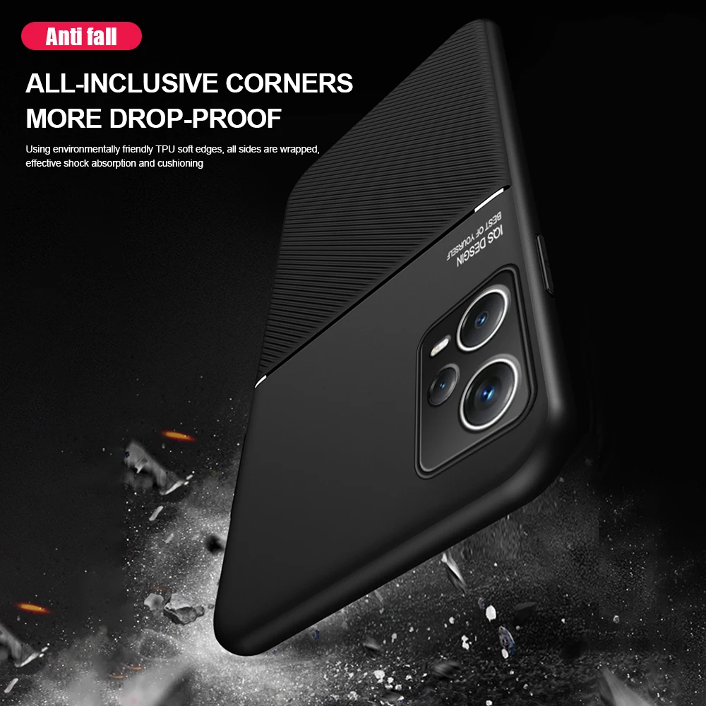 Durable Non-Slip Smartphone Case with Magnetic Holder Feature