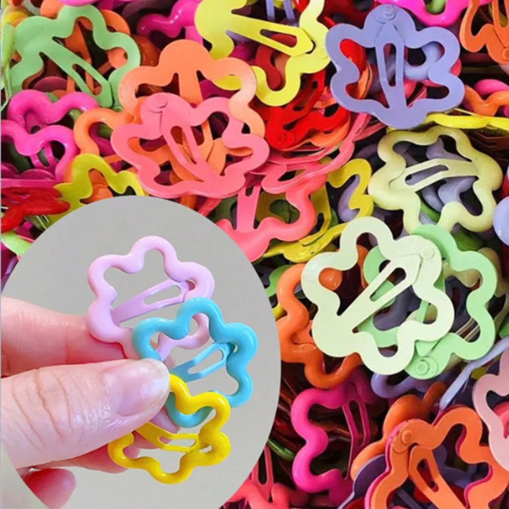Hair Clips 1PC Colorful Y2K Star Women Grils Cute Metal Star Hairpins Side Barrettes Hair Grip Accessories Headwear