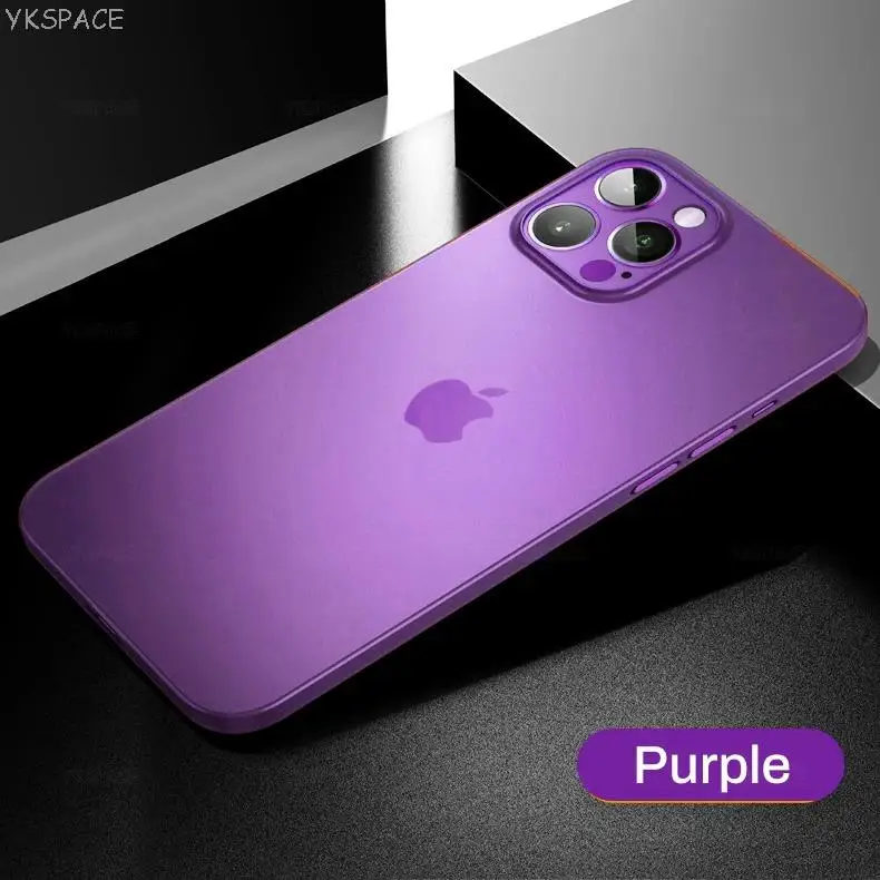 Custodia Sottile Per IPhone 12 - Rosa Opaco, Cover Ultra Leggera Antigraffio In Policarbonato - 6