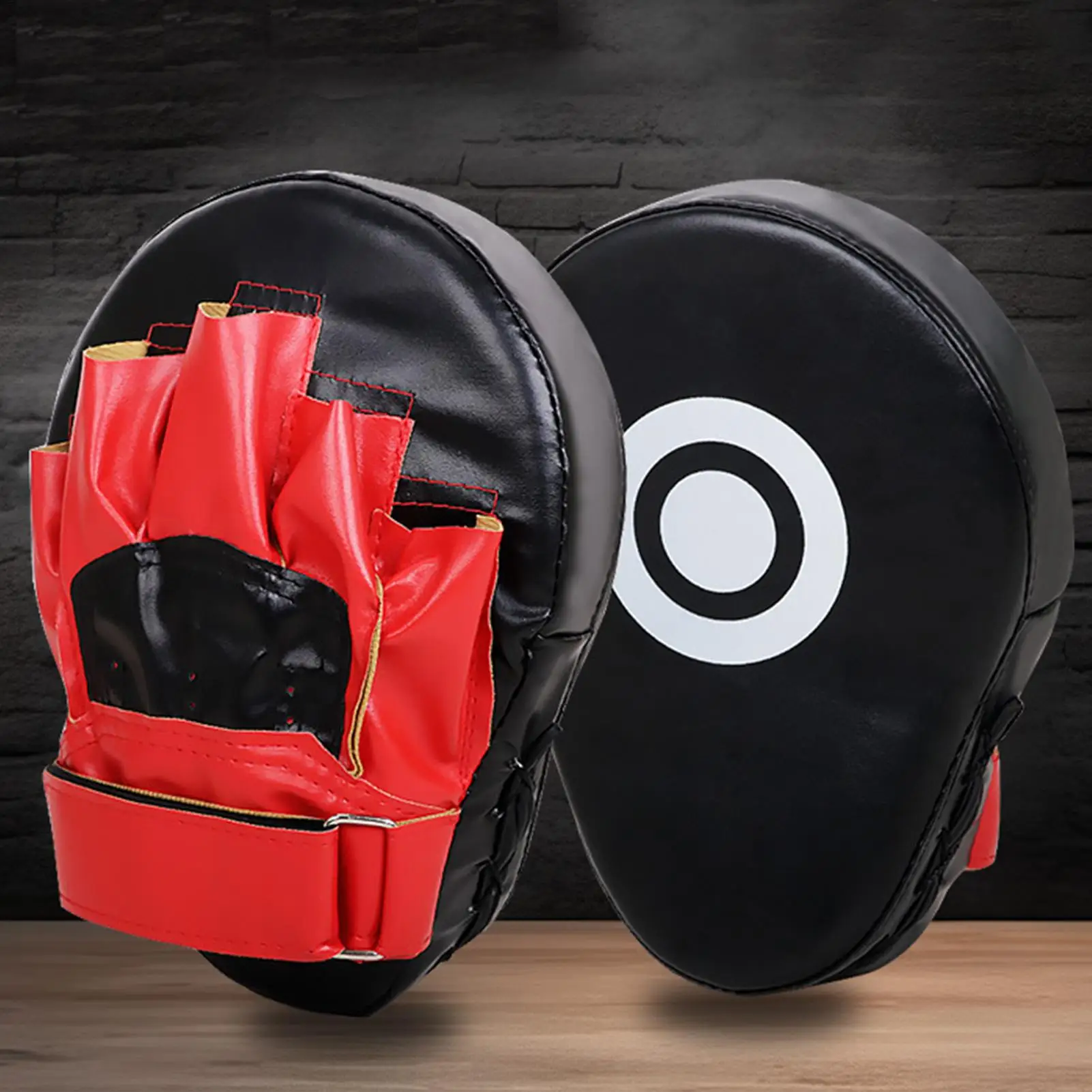 Boxing Mitts PU Leather Trainer Curved Punching Pads For Home Workout Workout Kickboxing Muay Thai Men Women Adult Kids Boy Girl