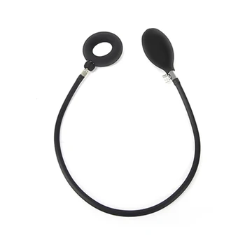 Sexy Toys For Men No Vibradors Delay Ejaculation Penis Ring Pump Inflatable Scrotum Sleeve Penis Erection Enlargement Sex Shop 3