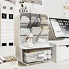 Large Capacity Slanted Pen Holder Desk Stationery Storage Box for School Office Desktop Sundry Storage Rack Desk Organizer 3
