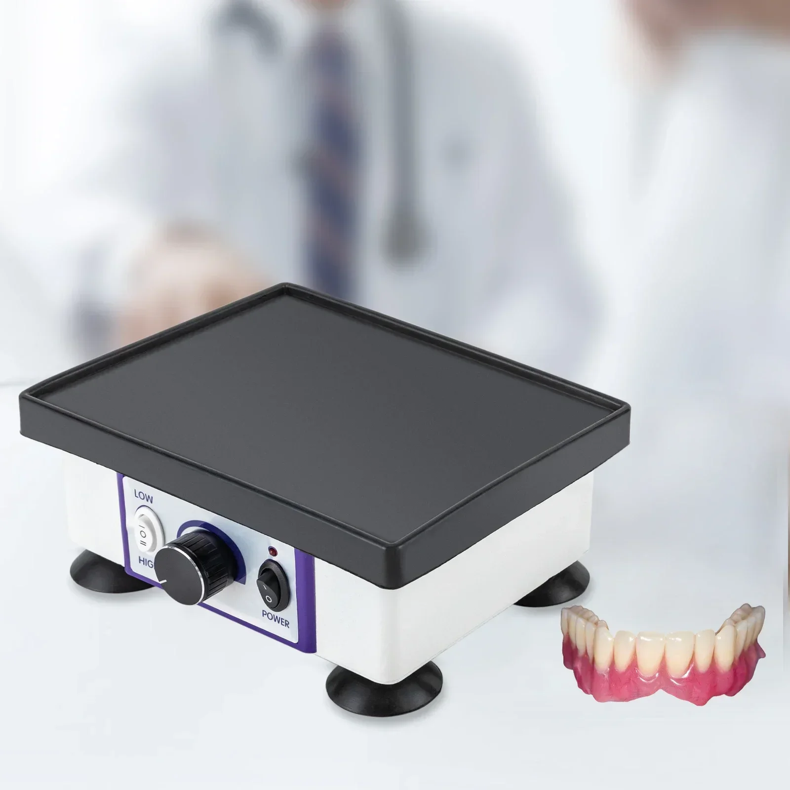 Gips-Vibrationsplatte Dental-Oszillator Dental-Vibrator 120 W 220 V, Kleine Gips-Vibrationsplatte Vibrator-Schüttler für Zahnärzte – Detail 10