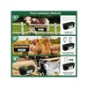 【New style】2 Pack Chicken Duck Feeder, Poultry Feeders And Waterers, Hanging Goat Feeder, Livestock Feeding Container, Feed Tro