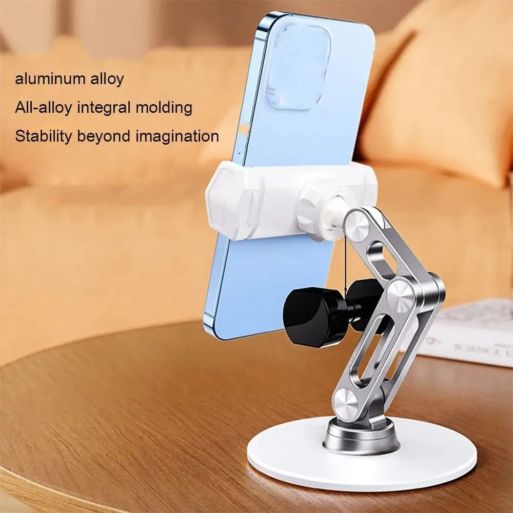 

360° Rotatable Phone Holder Portable Stable Adjustable Foldable Phone Stand Aluminum Alloy Phone Accesorries Phone
