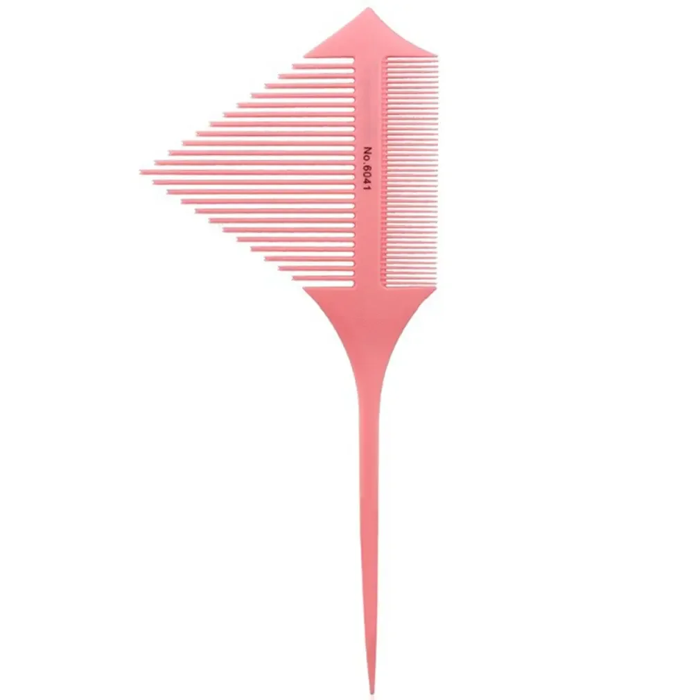 

Hair Dyeing Comb Multifunctional Double-sided Pointed-tail Triangle Pick Comb Portable Comb For Hairstylist