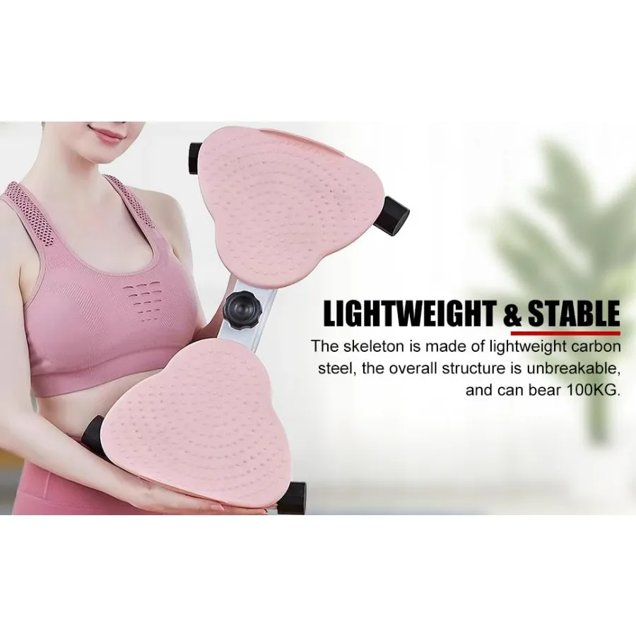 Waist Twisting Fitness Tool, Ab Machine Exercise Twist Boards, Standing Abdomen Exercise Board for Foot Massage and Weight Loss