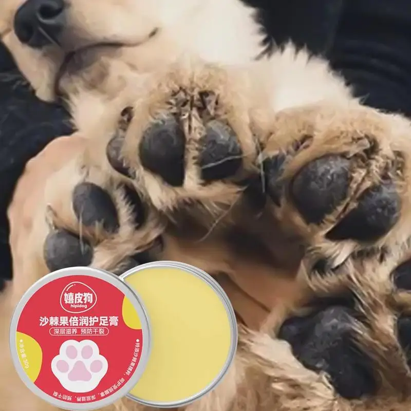 

Dog Paw Balm Pet Moisturizing Paw Butter Natural Dog Cat Paw Wax For Dry Paws & Nose Pet Paw Soothing Balm Dogs Paw Protectors