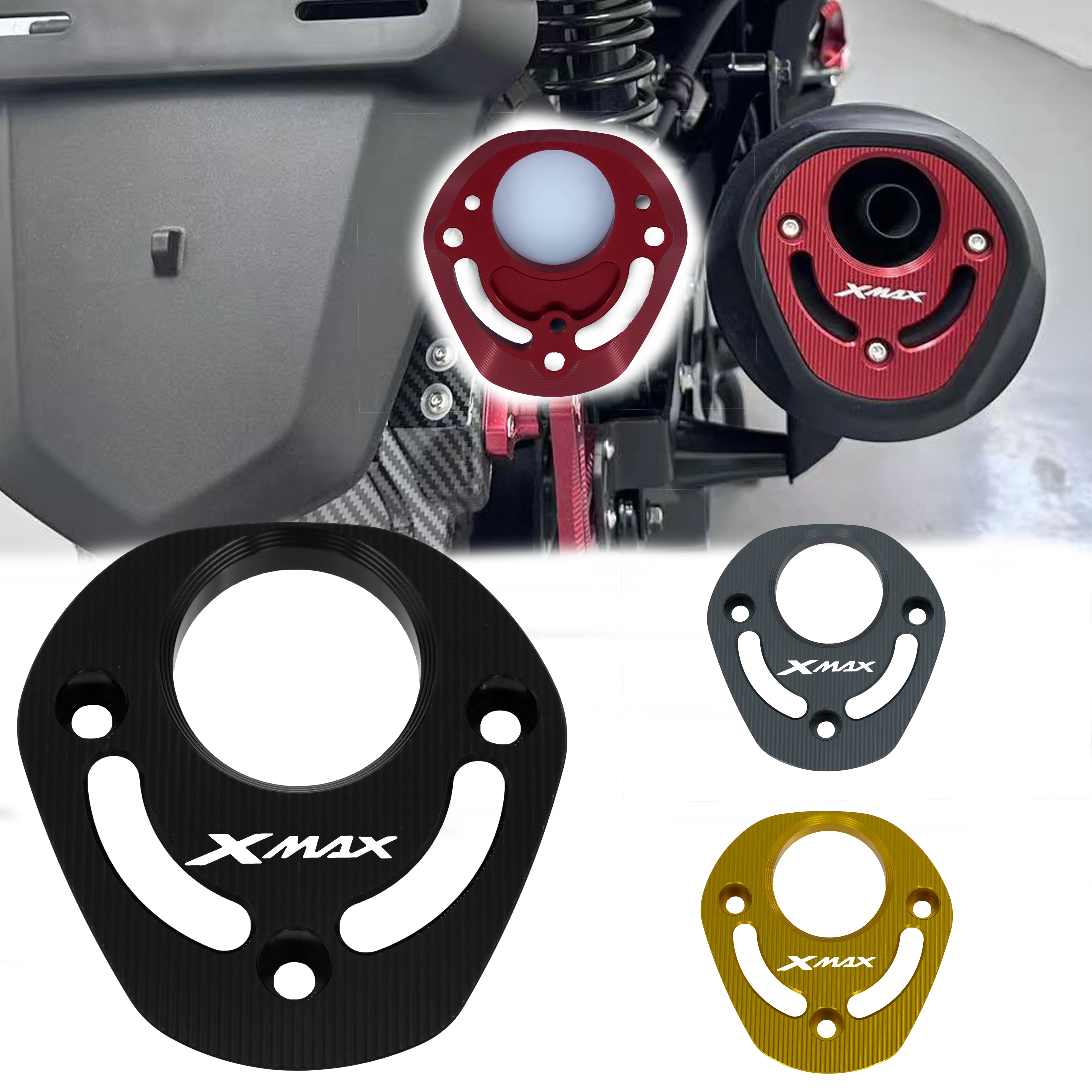 Motorcycle Accessories XMAX 300 Exhaust Heat Dhield Protector Guard ...