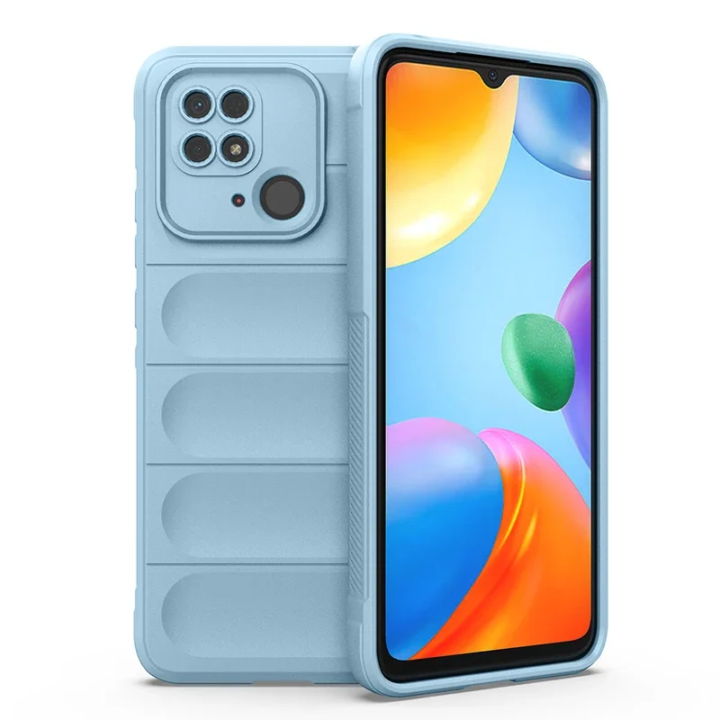 thumbnail image 1 of Shockproof Case For Xiaomi Redmi Note 10 11 12 Pro 10S 11S 12S Phone Cover for Redmi 9 9A 9C 10A 10C 12C Liquid Silicon Coque, 1 of 5