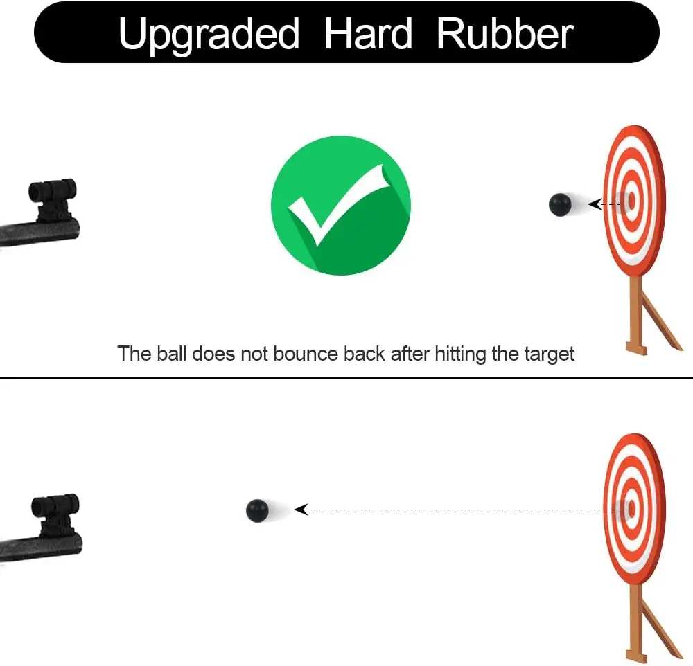 .43cal / .50cal / .68cal Reusable Paintball 0.43 & 0.50 & 0.68 Caliber Shooting Balls For Training And Defense 6