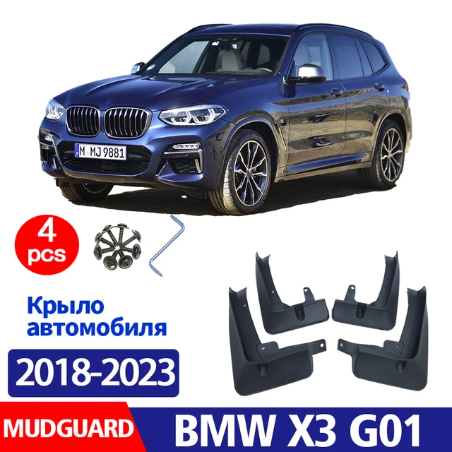 For BMW X3 2018-2022 Splash Guard Mudguards Front Rear Car Accessories 