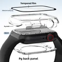 Boîtier entièrement étanche 360, Protection en verre trempé pour Apple Watch 46mm 45mm 44mm 41mm 40mm 42mm IWatch série 11 10 9 8 7 SE 3 5