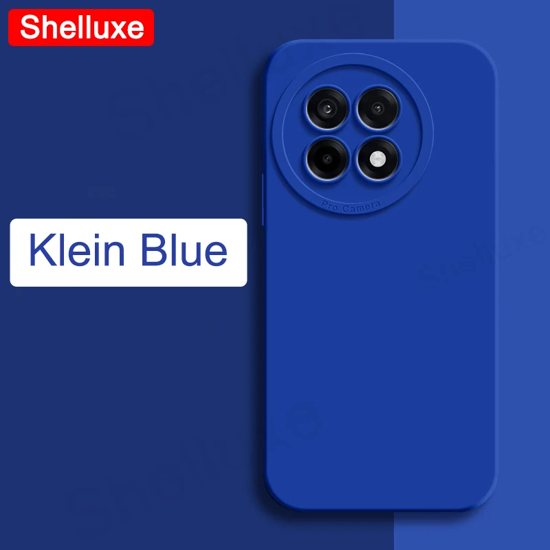 Shelluxe Square Liquid Silicone Soft Phone Case - OnePlus ACE5 Pro